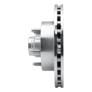 Ford Ranger Brake Rotor (1) - Front Left - R1 Concepts - Drilled & Slotted - Silver - `98-`02